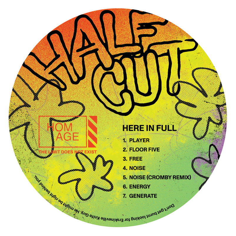 Half Cut Here In Full Vinyl Front